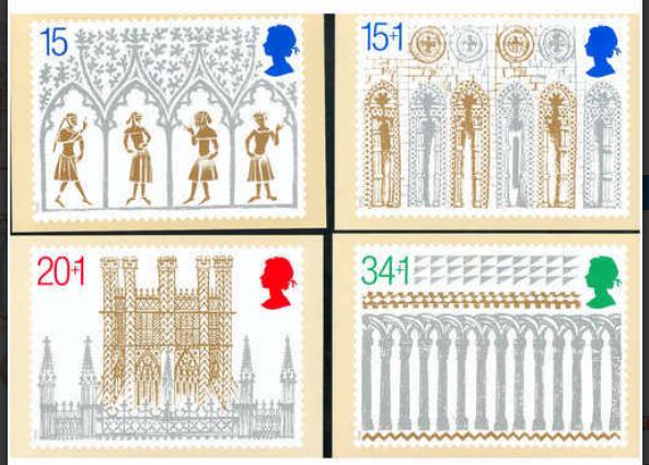 Preview of the first image of GB PHQ 1989 - Christmas, 800th Anniv of Ely Cathedral.