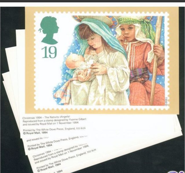 Preview of the first image of GB PHQ's mint set 1994 - Christmas.