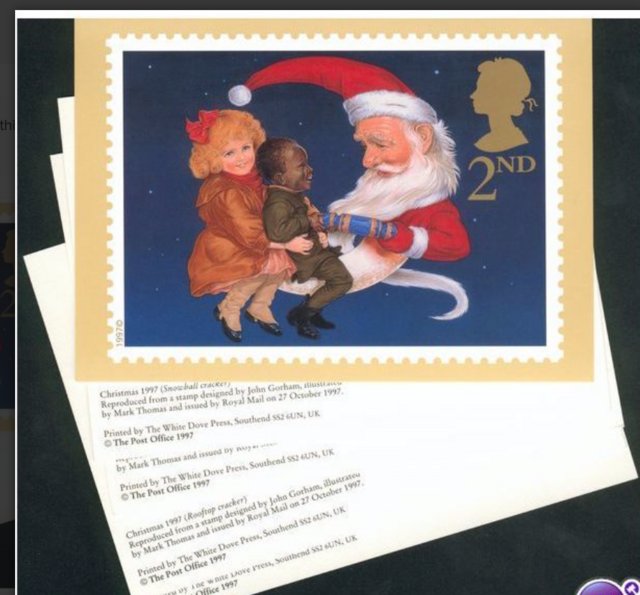 Preview of the first image of GB PHQ's mint set 1997 - Christmas Crackers - 150th Anniv.