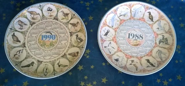 Preview of the first image of Wedgwood year plates 1990 ,1988.