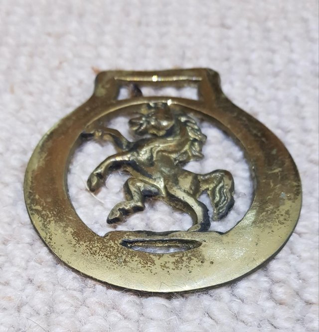 Image 2 of Three Genuine Antique Horse Brasses