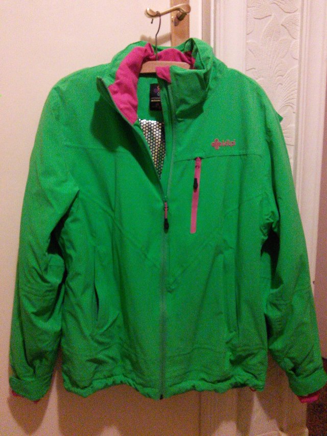 Preview of the first image of Kilpi ladies ski jacket. Green.