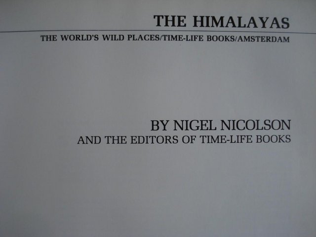Image 3 of HARDBOOK ON THE WORLD’S WILD PLACES, - THE HIMALAYAS