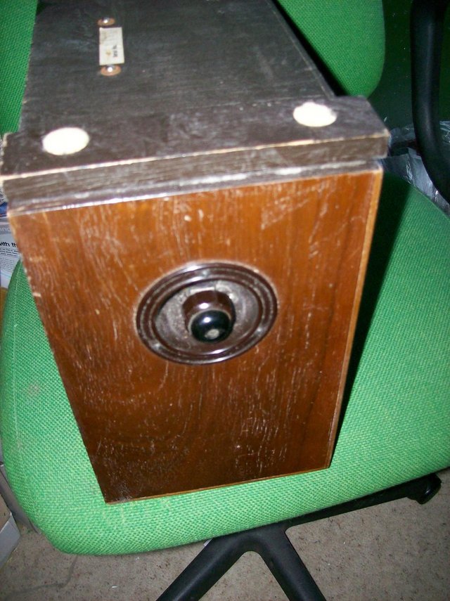 Image 3 of Vintage Stentorian Junior Speaker 1920s era in cabinet L932