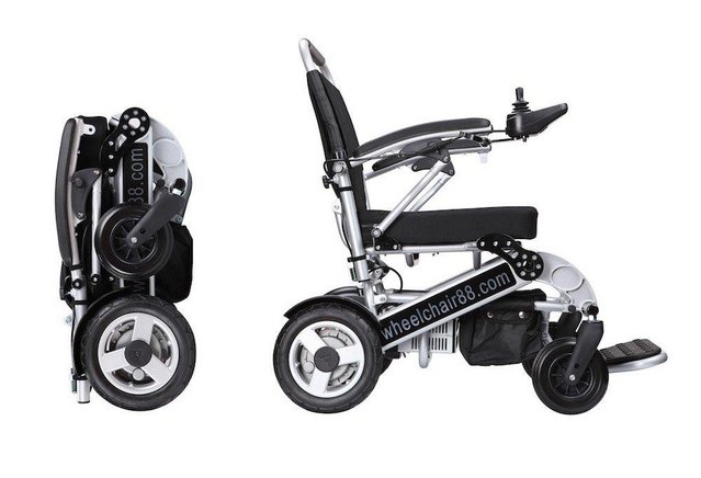 Preview of the first image of BRAND NEW FOLDAWHEEL PW-1000XL Lightweight Power Wheelchair.