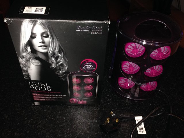 Image 2 of Babyliss curl pods with box and instruction manual