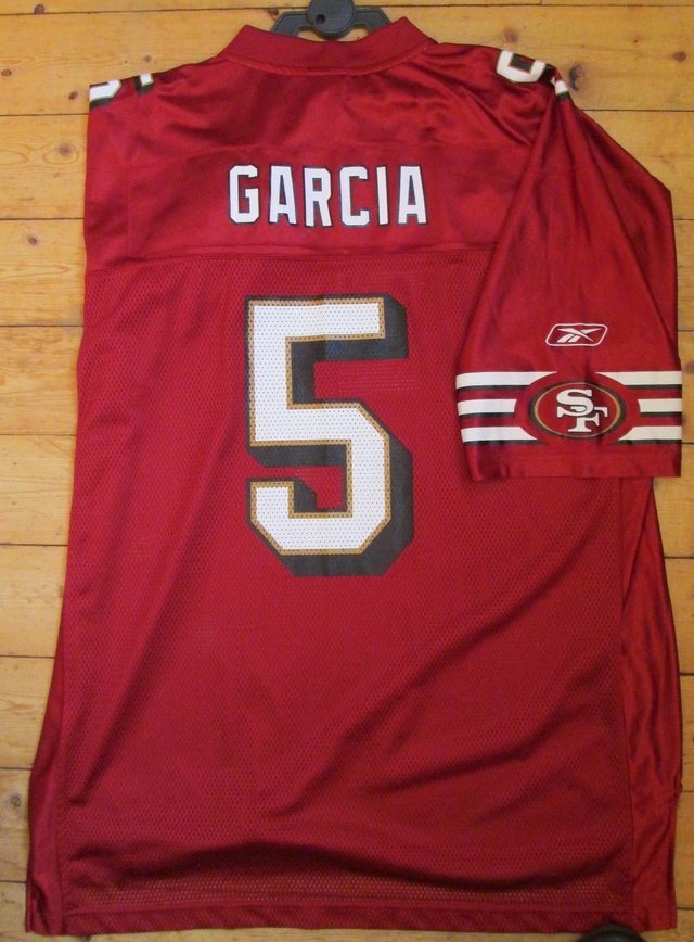 Image 2 of San Francisco 49ers NFL *GARCIA* Reebok shirt