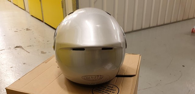 Preview of the first image of Helmet MTR silver size S……………..