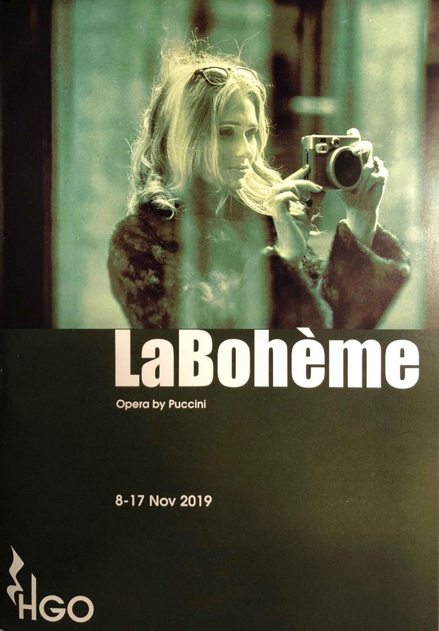 Preview of the first image of La Boheme Programme Hampstead Garden Opera 2019.
