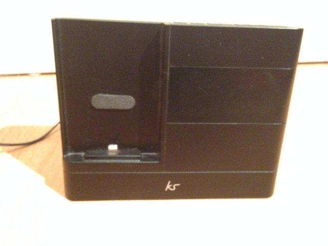 Preview of the first image of Kitsound iphone docking station.