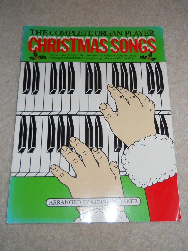 Preview of the first image of The Complete Organ Player Christmas Songs Arranged by Kennet.