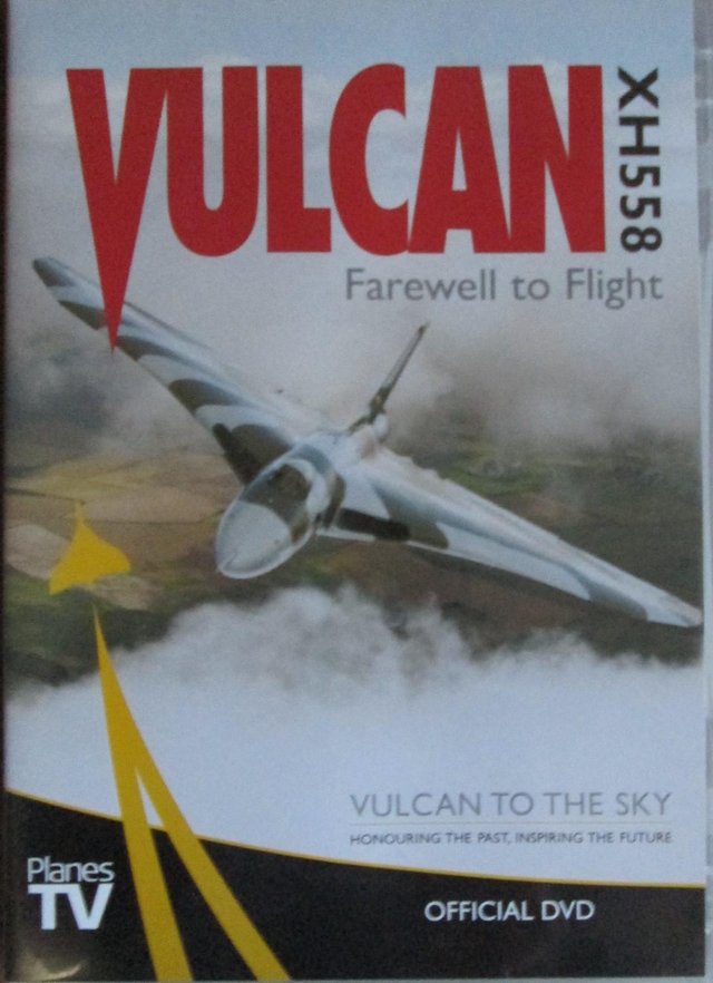 Preview of the first image of Vulcan XH558 - Farewell to Flight (Incl P&P).