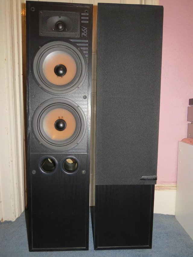 Preview of the first image of MISSION 765i SPEAKERS AS NEW IN MINT CONDITION.