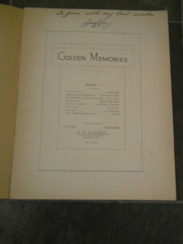 Image 3 of Golden Memories Book 7 Sheet Music Booklet