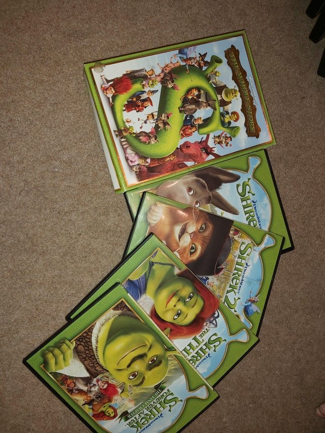 Preview of the first image of Shrek 1-4.