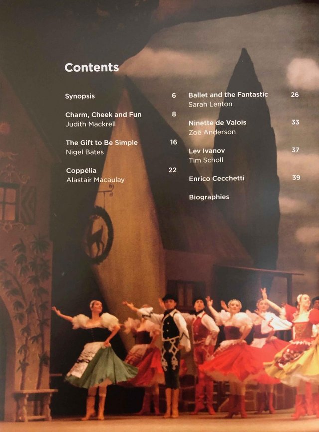 Image 2 of Coppelia Ballet Royal Opera House Programme 2020 Season