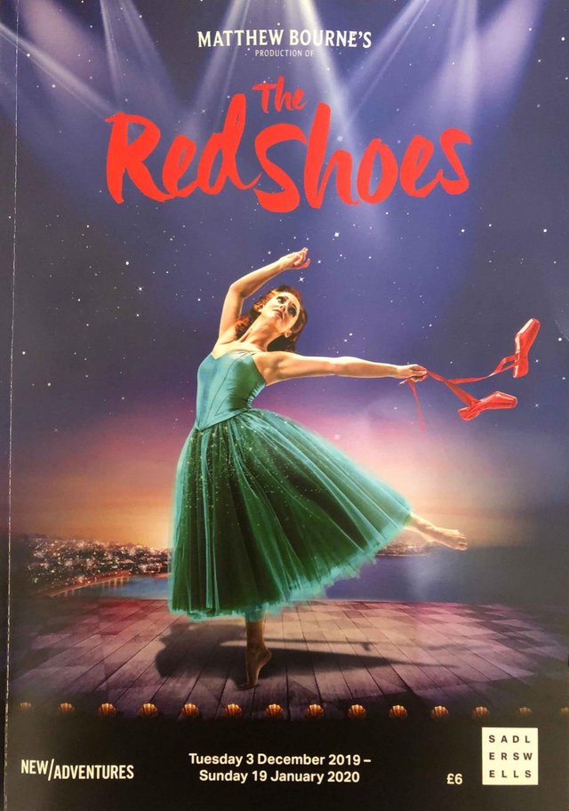 Preview of the first image of Red Shoes Matthew Bourne production PDF Sadlers Wells Progrm.