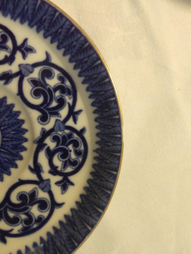 Image 3 of Cauldon Blue and White Brown-Westhead Moore & Co small bowl