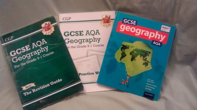 Preview of the first image of GCSE Geography Study Books - AQA.