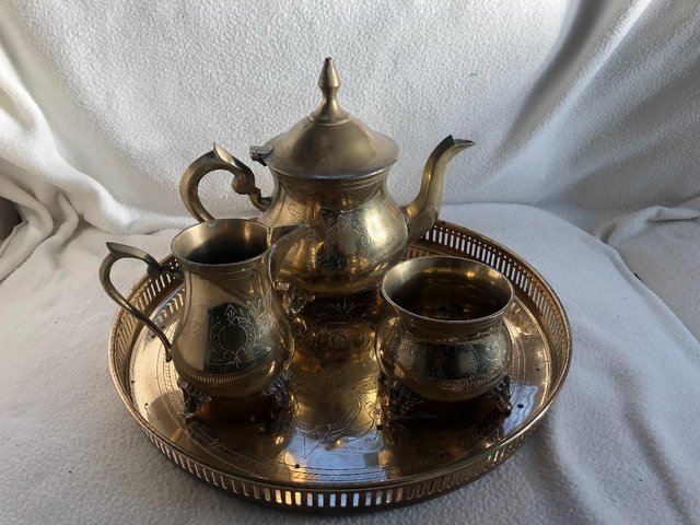 Image 2 of Vintage Silver Plated Tea Set
