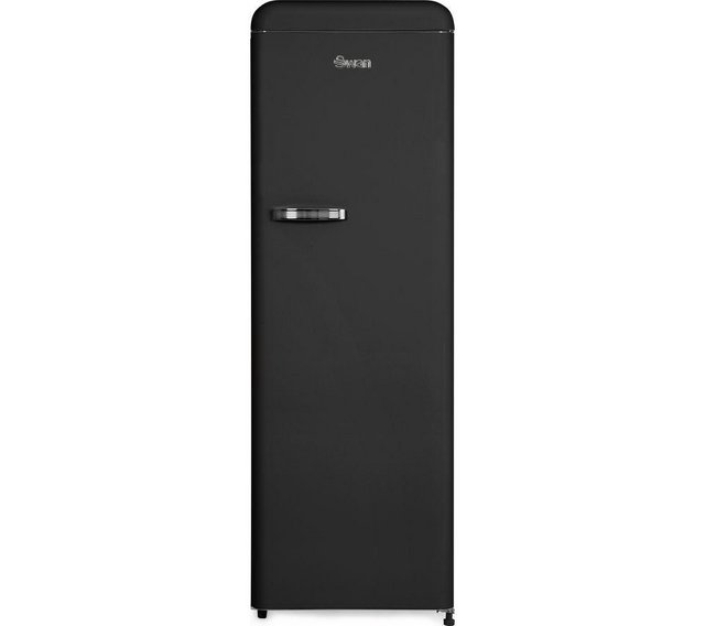 Preview of the first image of SWAN TALL RETRO BLACK FRIDGE-334L-WINE RACK-LED-NEW-WOW.