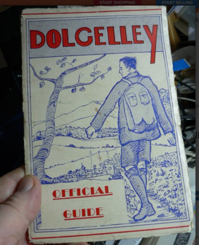 Preview of the first image of Vintage Guide Book c1938 "Dolgelly - Official Guide".