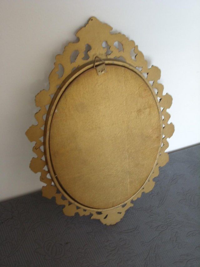 Image 5 of Small Vintage Rococo Style Mirror