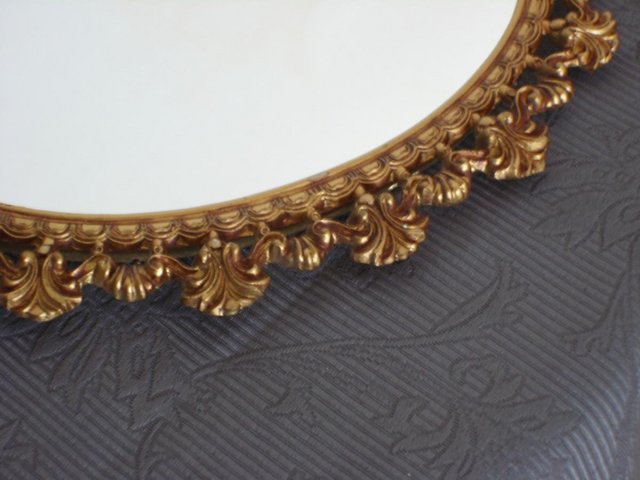Image 7 of Small Vintage Rococo Style Mirror