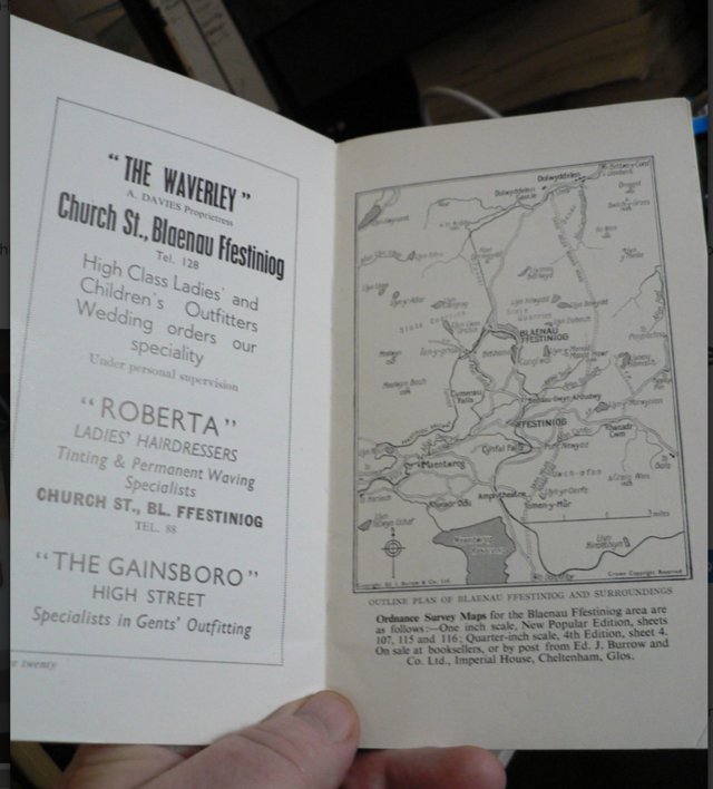 Image 3 of Vintage Official Guide c1930's "Ffestiniog District"