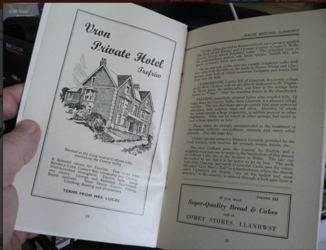 Image 4 of Vintage Official Guide c1930's "Llanrwst & District"