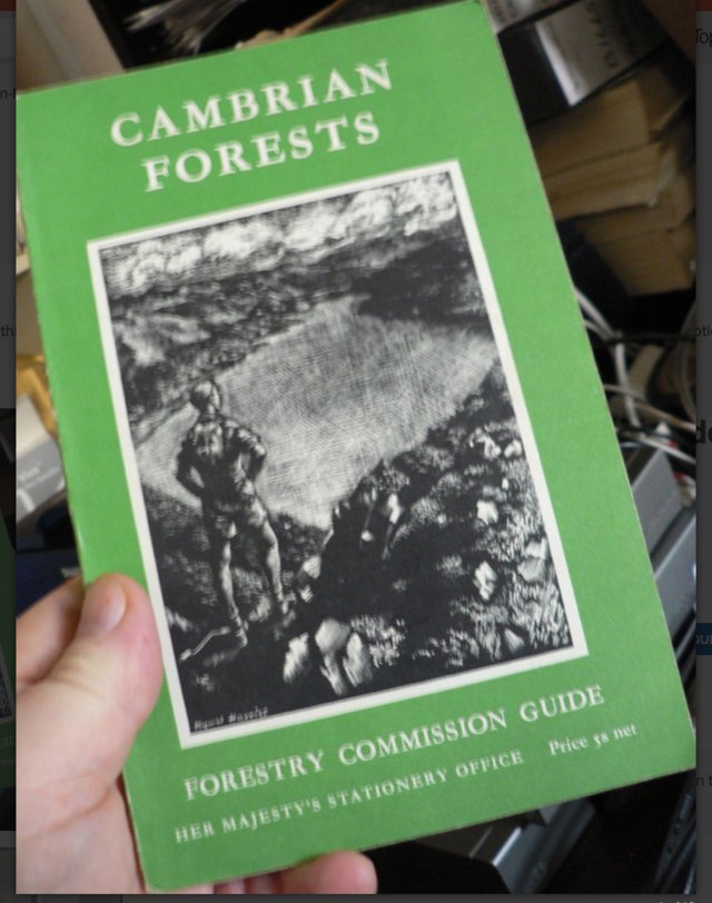 Preview of the first image of Vintage Forestry Commission Guide 1959 "Cambrian Forests".