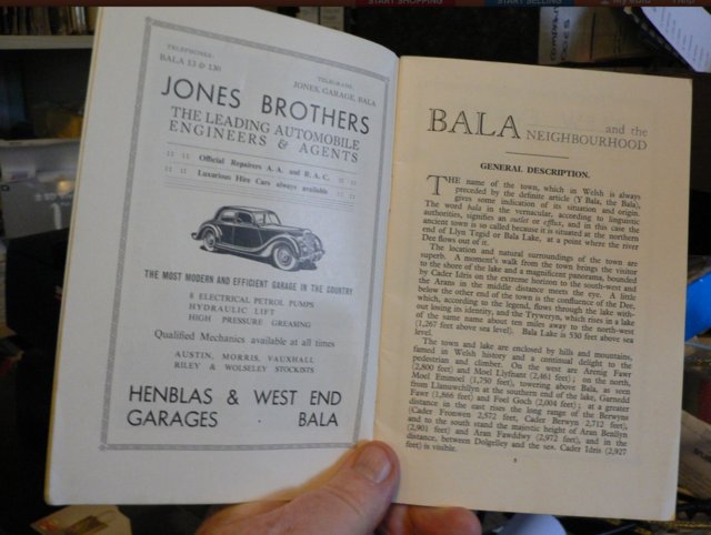 Image 6 of Vintage Official Guide c1930's "Bala"