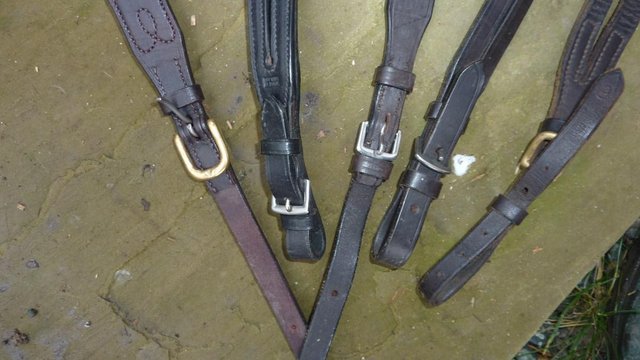 Image 2 of English leather martingale attachments F/C