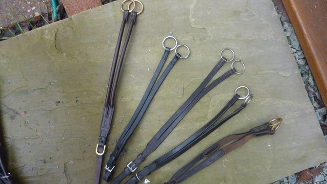 Preview of the first image of English leather martingale attachments F/C.