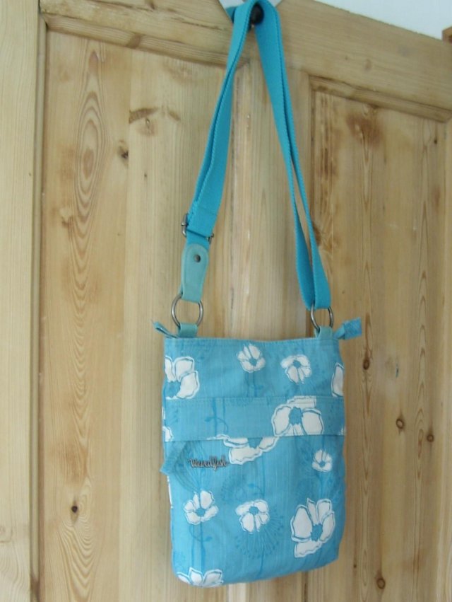 Image 5 of WEIRDFISH Turquoise Cross Body Bag NEW!