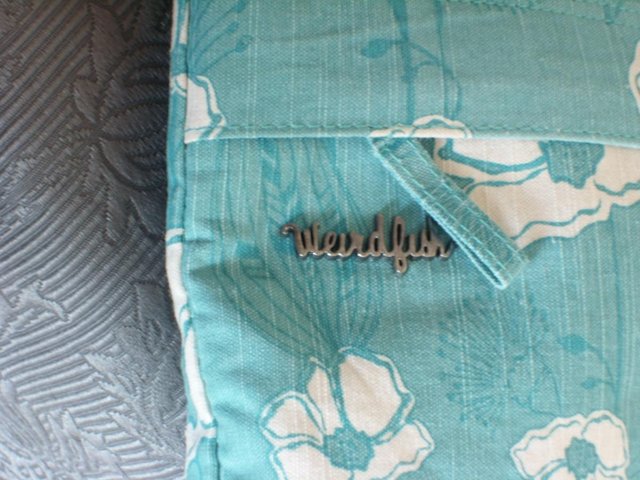 Image 6 of WEIRDFISH Turquoise Cross Body Bag NEW!