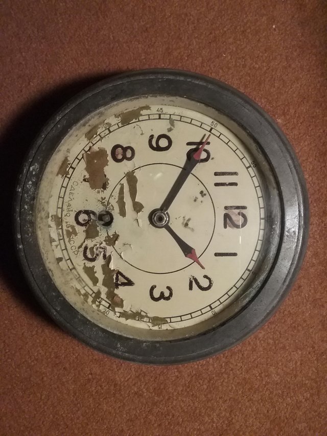 Image 3 of World war two Russian Submarine Clock