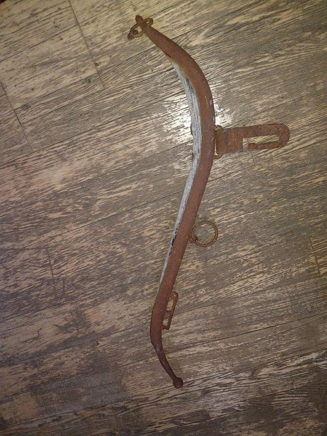 Preview of the first image of Antique Farm Salvage Horse Hame. It fits on a horse collar f.