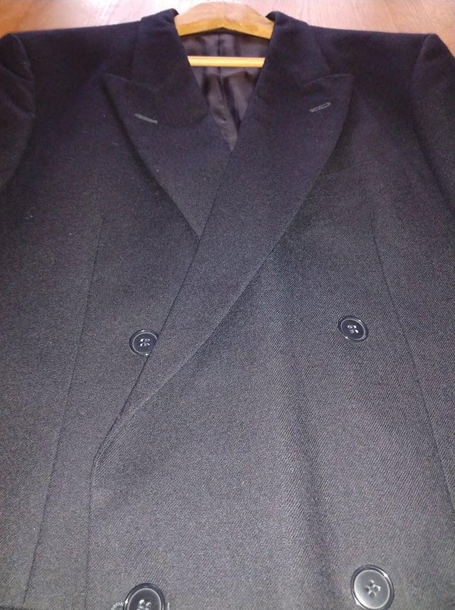 Image 2 of Next Men's Double Breasted navy wool blazer 40"/102cm.IMMACU