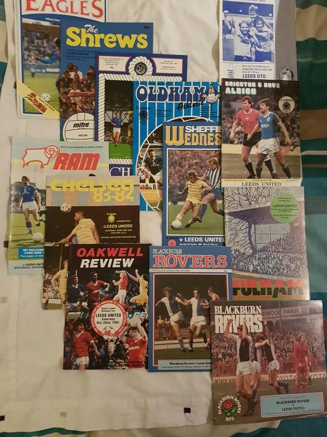 Preview of the first image of Football programmes - Various teams.