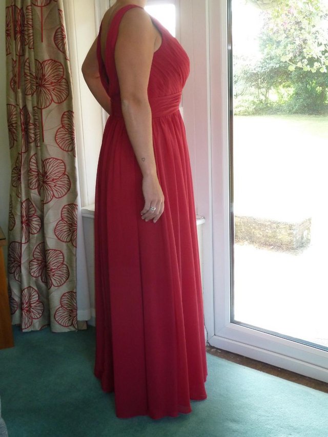 Image 3 of Valentine Red special occasion long dress