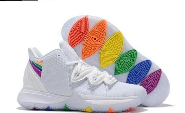 Preview of the first image of Brand new Nike rainbow colours mids sneakers Ltd edt UK 7.