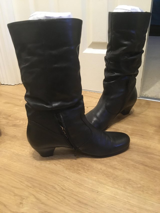 Image 3 of Gabor mid calf boots 6 1/2 size