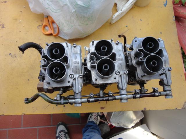 Image 3 of Intake manifold and carburetors for Fiat Dino 2000