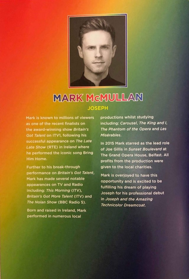 Image 2 of Joseph & Amazing Technicolour Dreamcoat Programme 2020