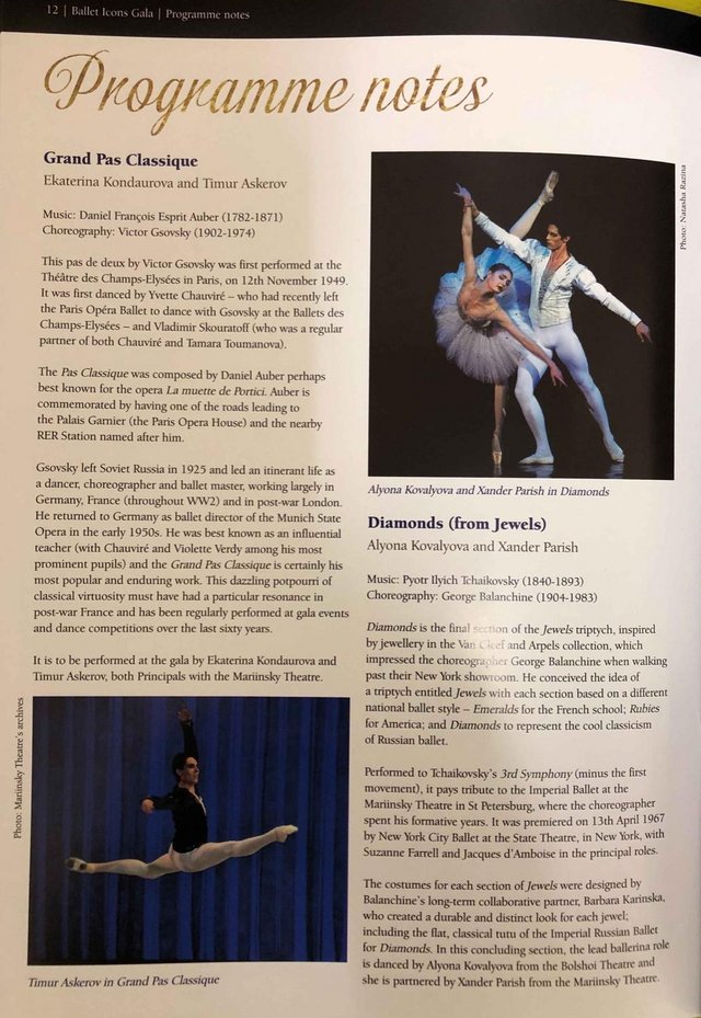 Image 3 of Ballet Icons, London Coliseum Programme, 2020 Winter Season