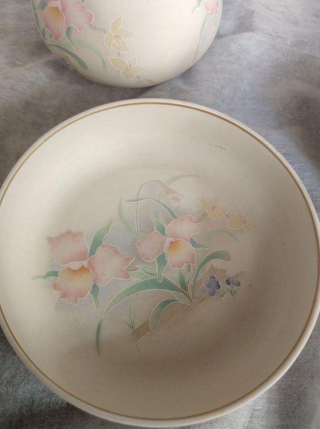 Image 4 of Vintage Portuguese Porcelanas IBIS Aveiro Ceramica- 3 pieces