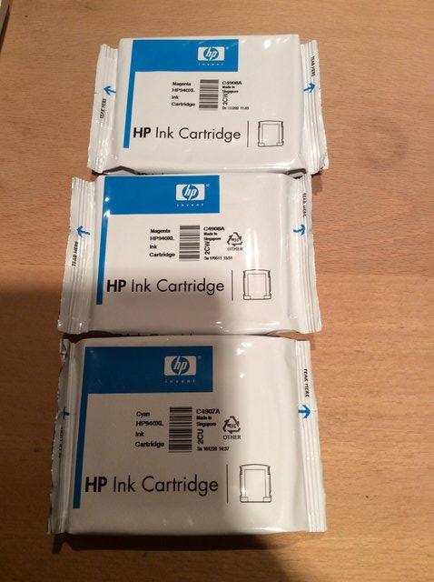 Image 2 of Genuine HP940XL Ink cartridges x 5, + 2 others