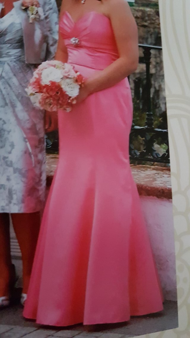 Image 2 of Pink prom dress size 12 or 14