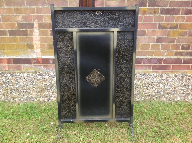 Preview of the first image of Victorian fireplace screen.